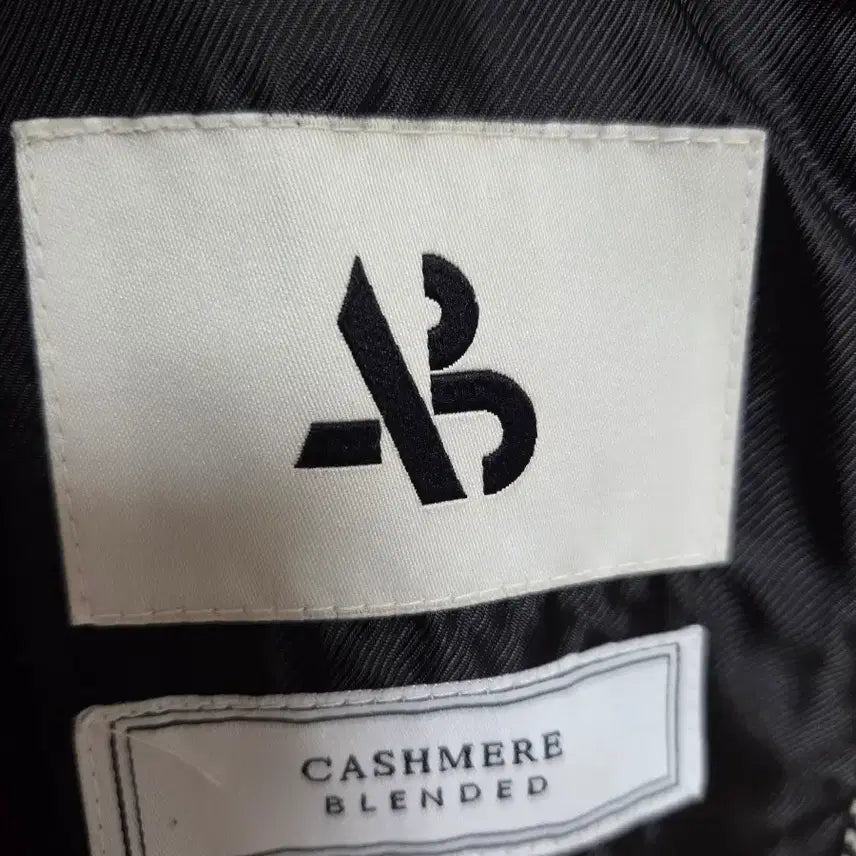[BUNJANG] Andersson Bell Herringbone Cashmere Double Long Coat / 앤더슨벨 헤링본 캐시미어 더블 롱코트 L