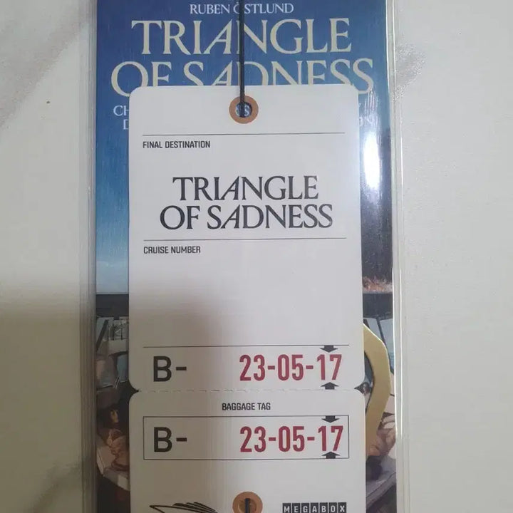 [BUNJANG] Triangle of Sadness Movie OT / 오티 메가박스 슬픔의삼각형