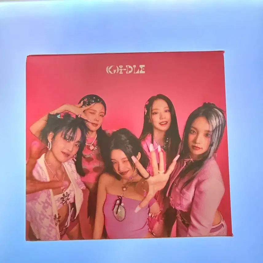 여자아이들 i feel 쥬얼 앨범위버스샵 특전