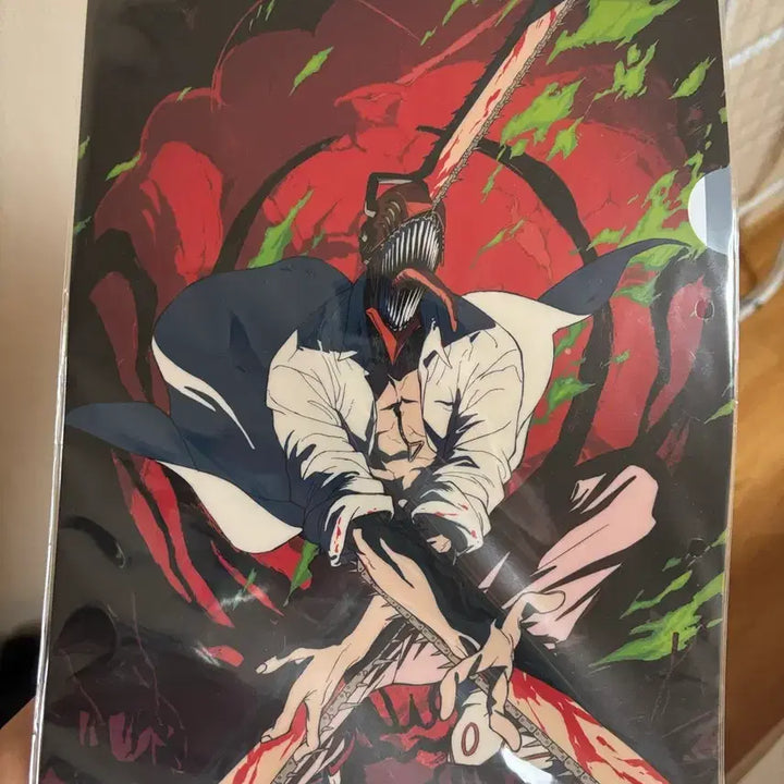 [BUNJANG] Chainsaw Man A4 Clear File / (미개봉)체인소맨 클리어파일 A4