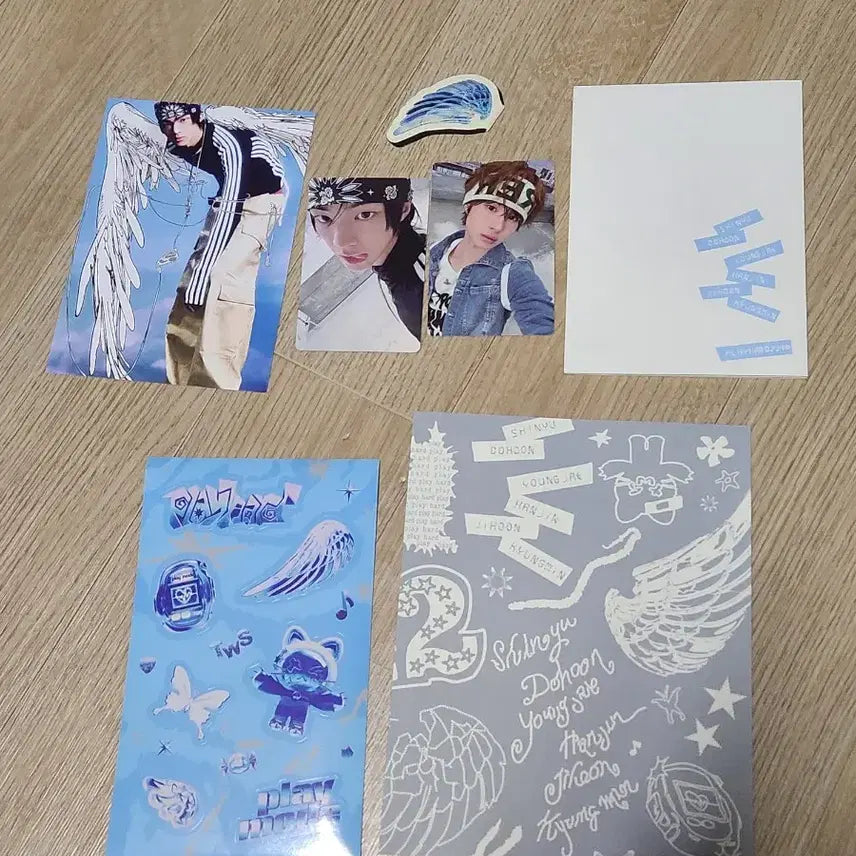 투어스 친필 앨범