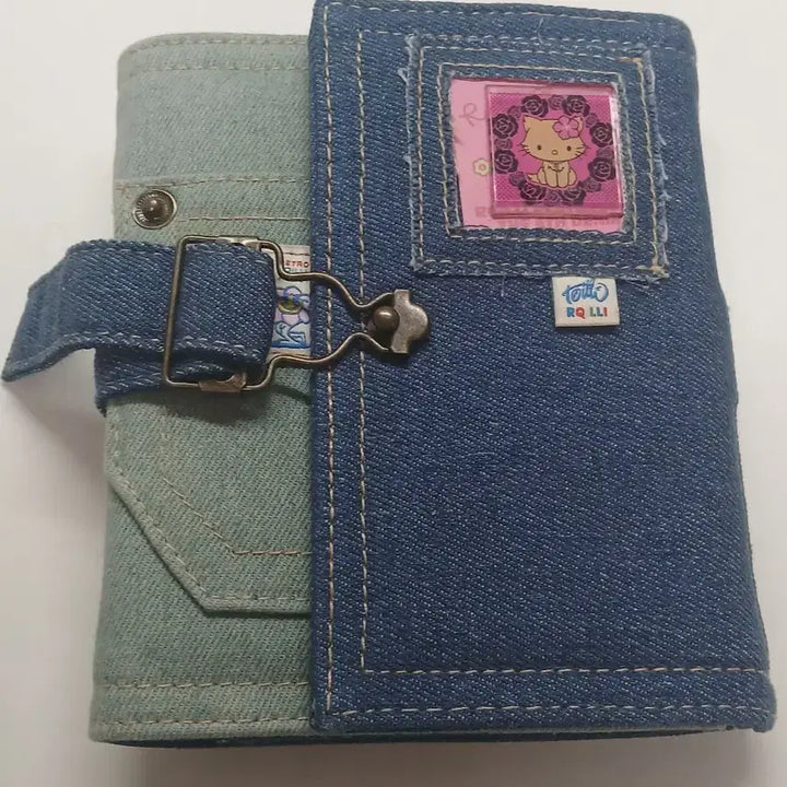 [BUNJANG] Hello Kitty Denim Diary Notebook / 헬로키티 데님 다이어리 수첩 Rq Lli 챠미키티