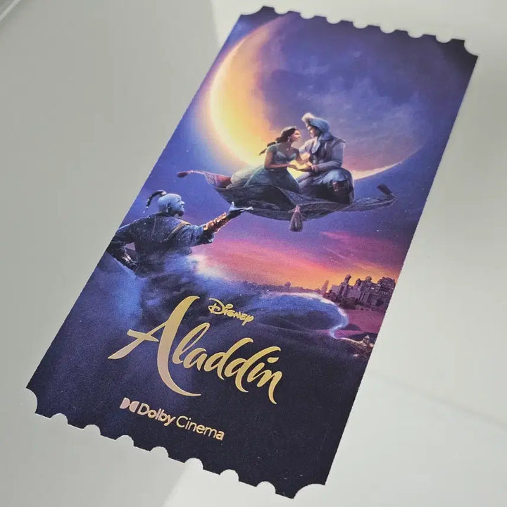 [BUNJANG] Aladdin (Dolby) Original Ticket / 메가박스 알라딘(Dolby) 오리지널 티켓 팝니다