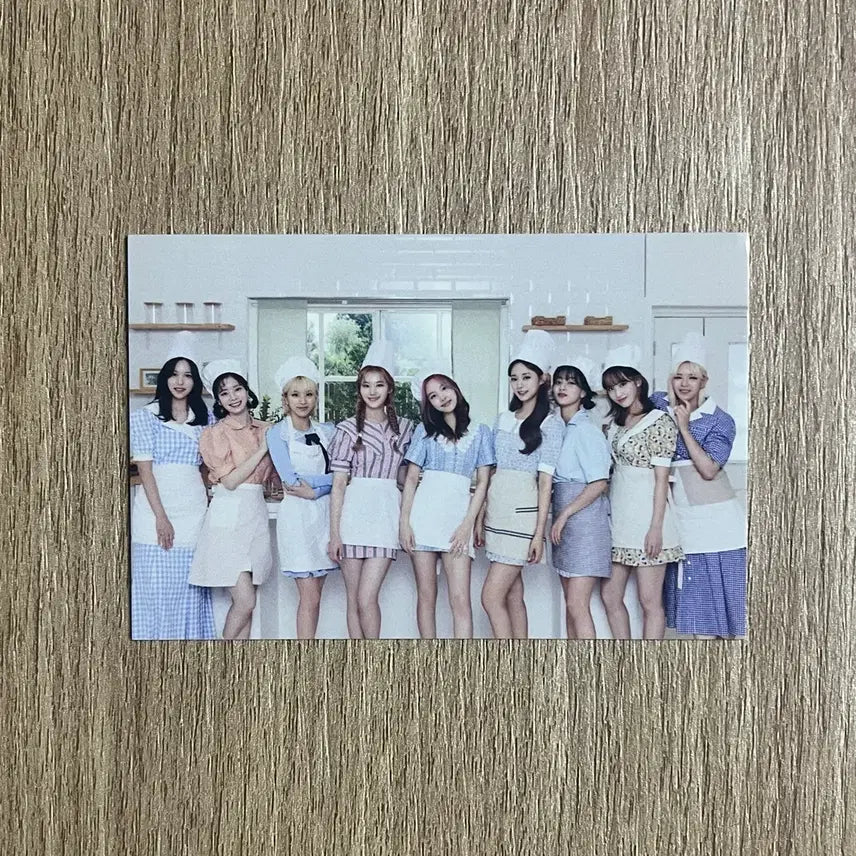 트와이스 TWICE 단체 6주년 트레카 포카