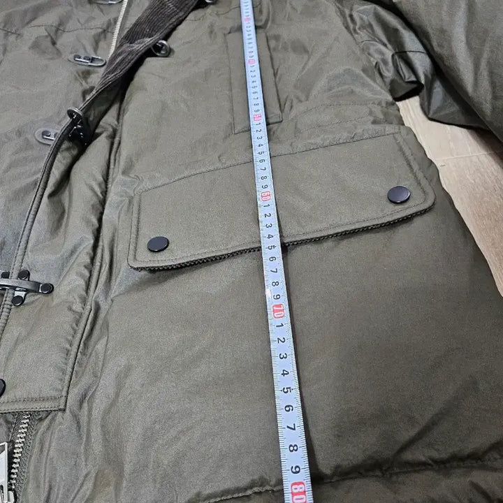 [BUNJANG] (새거)스튜디오톰보이 남성 코듀로이 카라 야상 패딩 자켓 / (새거)스튜디오톰보이 남성 코듀로이 카라 야상 패딩 자켓