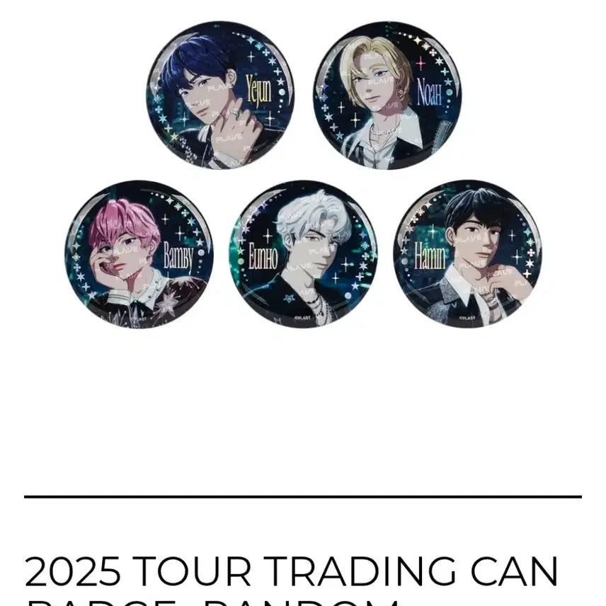 플레이브 2025 투어  캔뱃지 드볼 양도