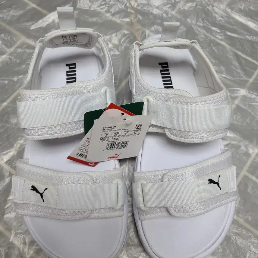 [BUNJANG] Puma RS Whisper White Sandals / 나3/푸마 RS 샌들 '위스퍼 화이트250 새신발