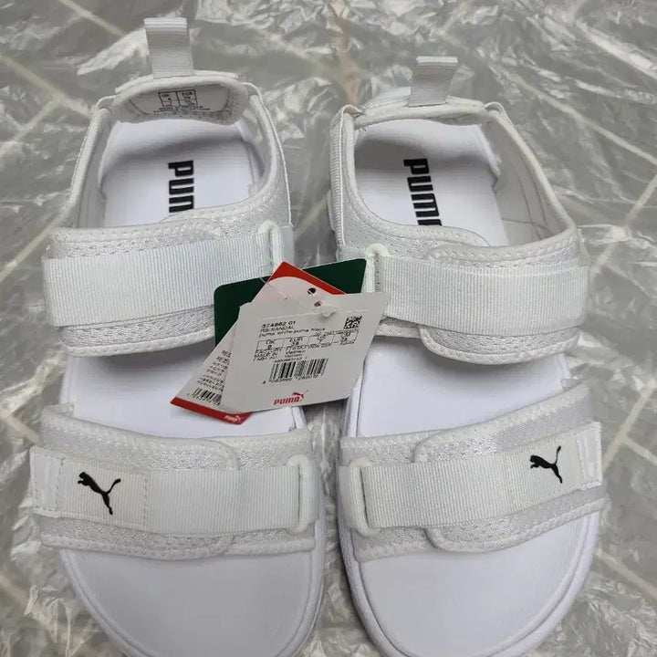 [BUNJANG] Puma RS Whisper White Sandals / 나3/푸마 RS 샌들 '위스퍼 화이트250 새신발