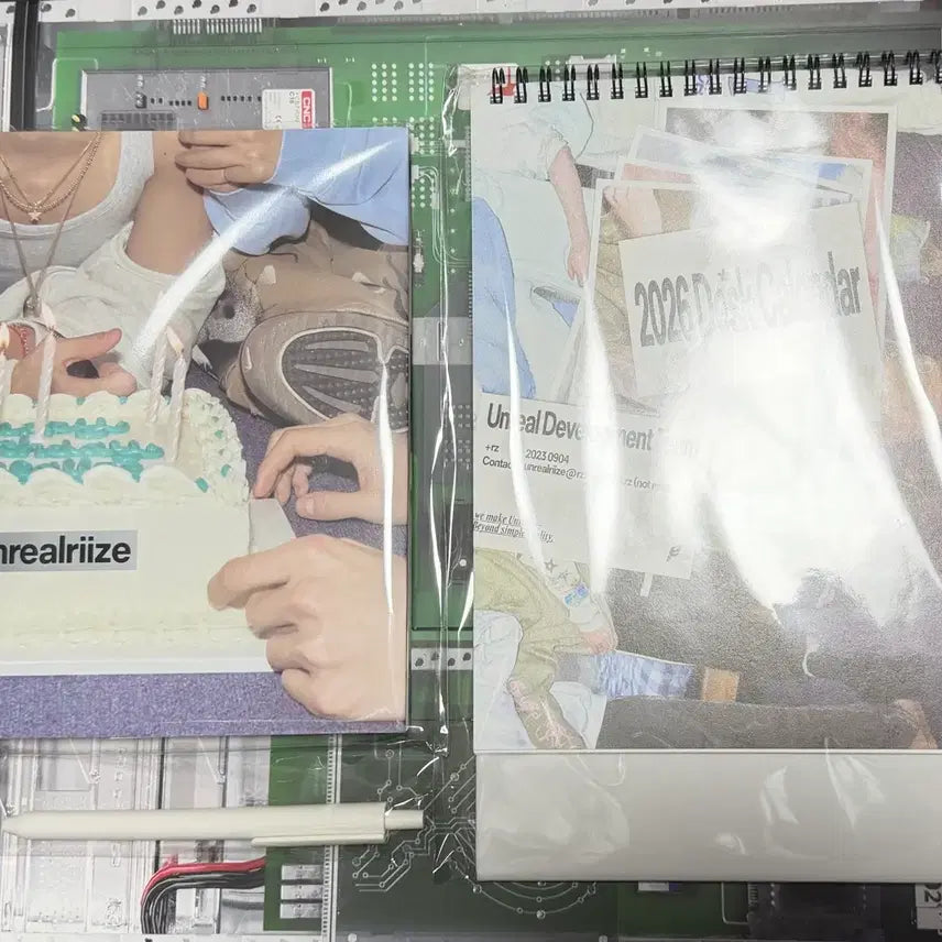 라이즈 2026 시그 캘린더 다이어리 볼펜 세트