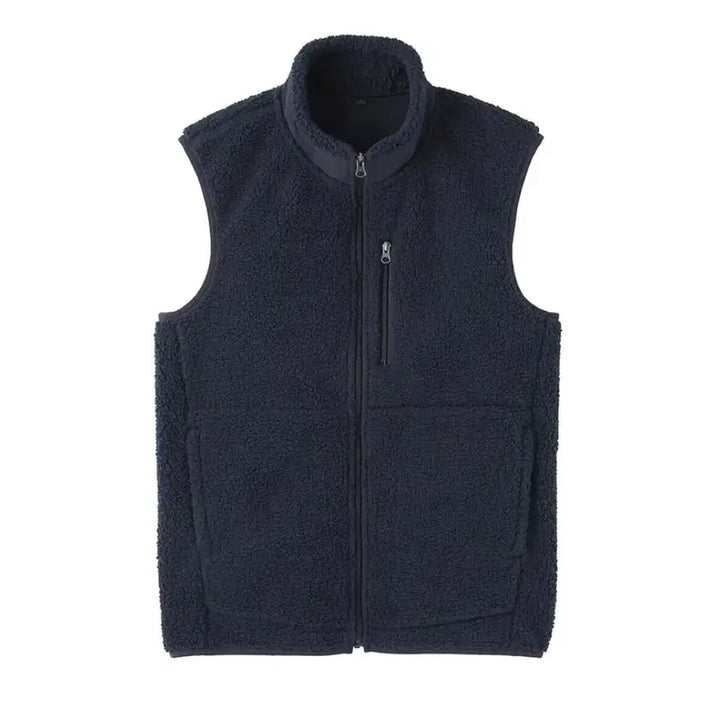 [BUNJANG] BoA Muji Fleece Vest / 무인양품 보아 플리스 베스트 네이비 xl
