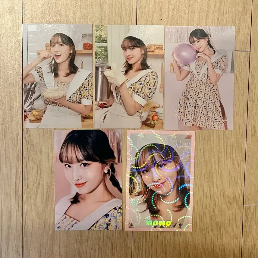 트와이스 TWICE 모모 6주년 트레카 포카 세트