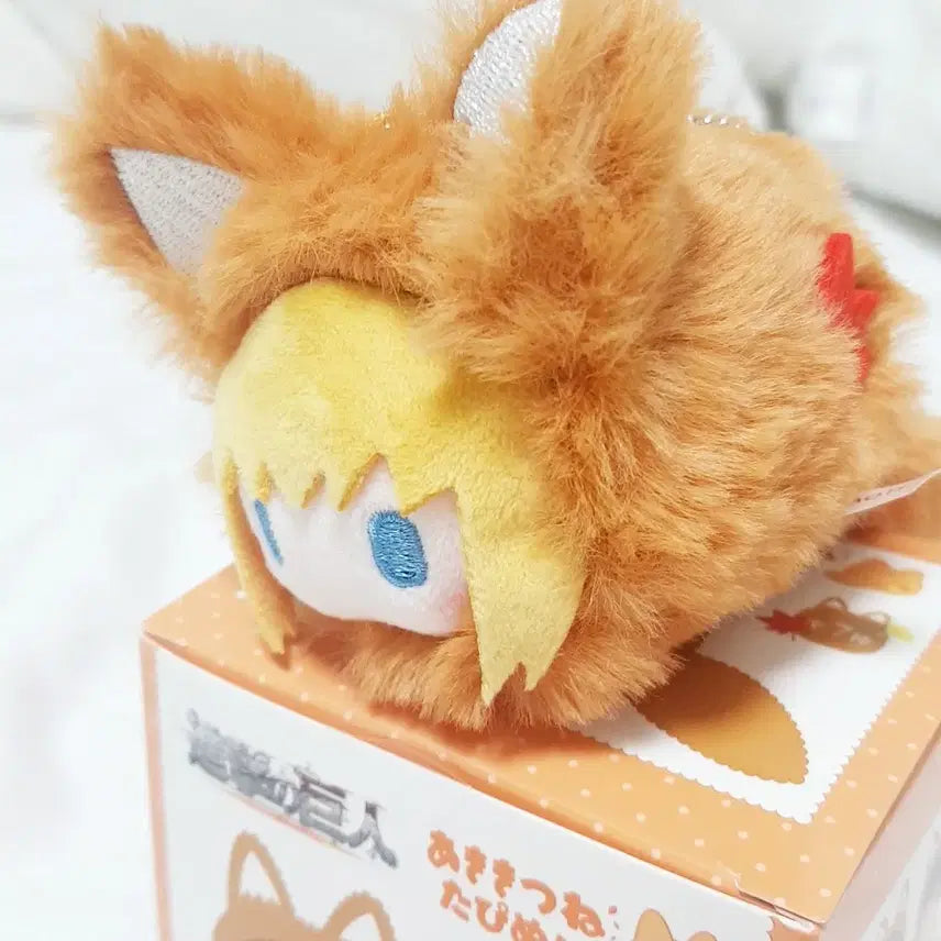 [BUNJANG] Attack on Titan Armin Akikitsune Plush / 진격거 아르민 아키키츠네 누이 인형 진격의거인