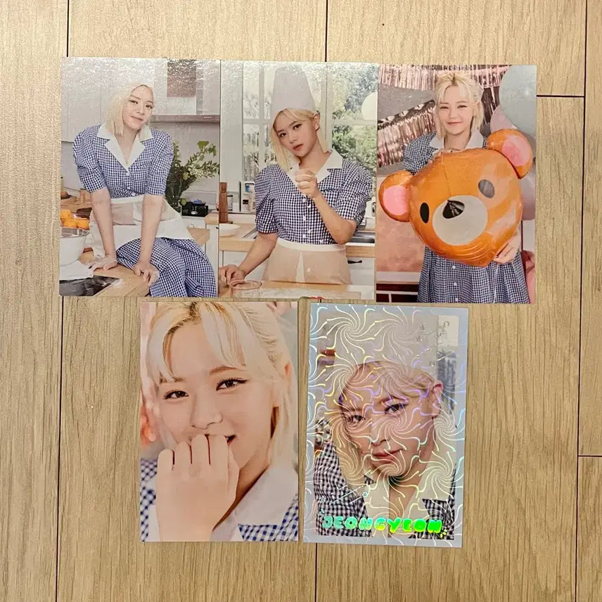 트와이스 TWICE 정연 6주년 트레카 포카 세트