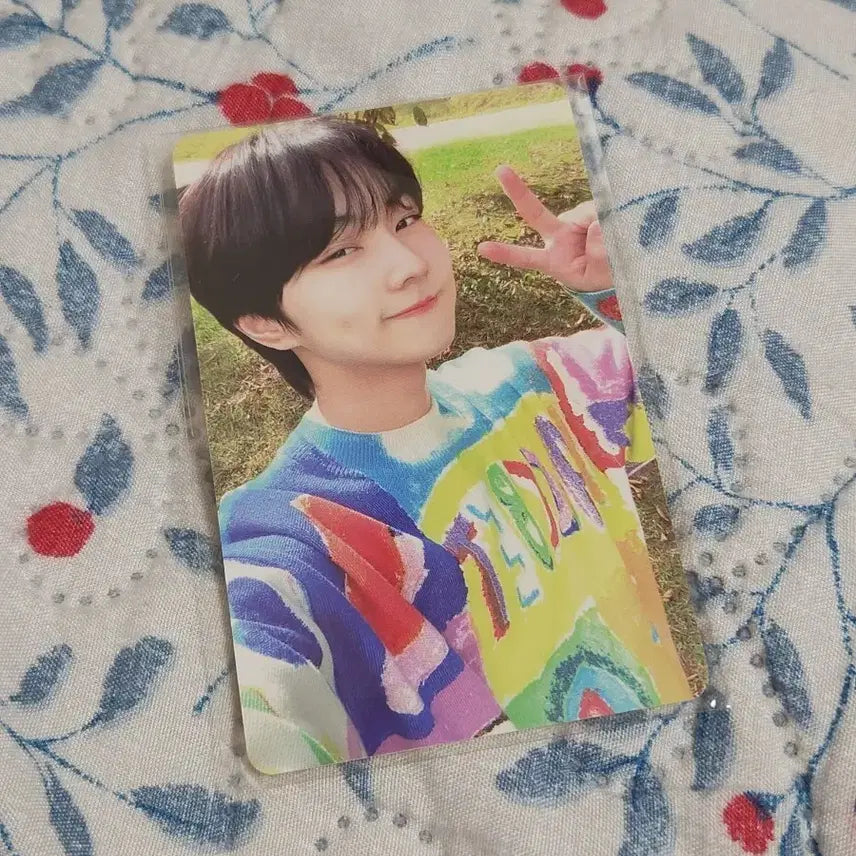 엔하이픈 정원 양정원 2022 시즌그리팅 시그 포카 포토카드