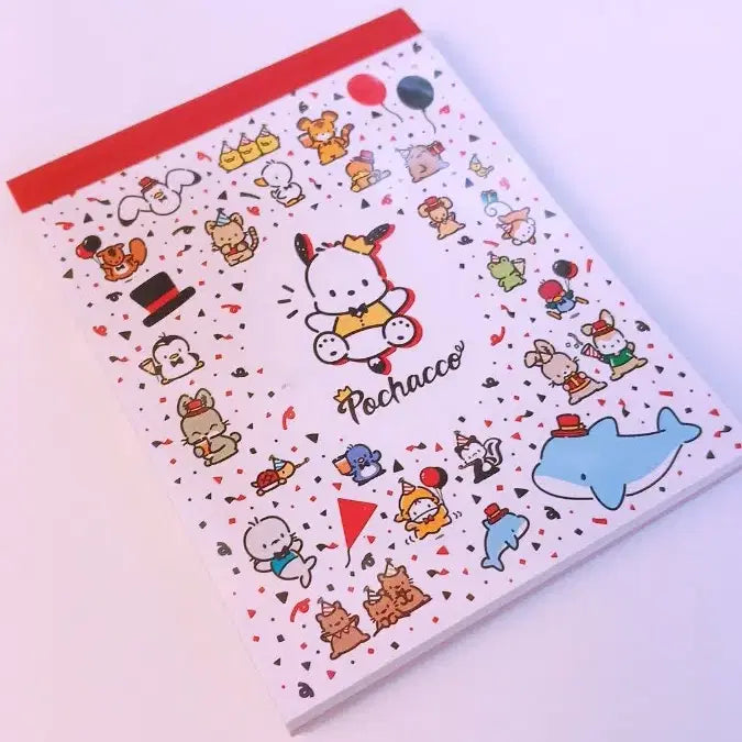 [BUNJANG] Sanrio Pochacco Memo Pad / 포챠코 메모지(일본직수입상품)