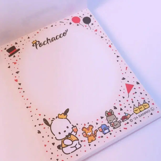 [BUNJANG] Sanrio Pochacco Memo Pad / 포챠코 메모지(일본직수입상품)