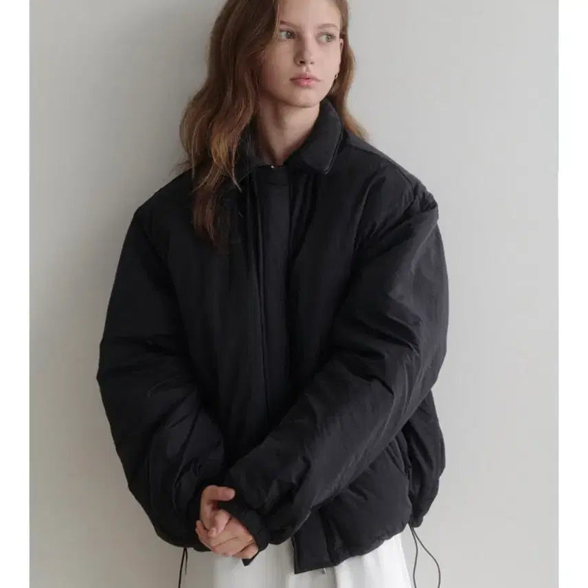 [BUNJANG] ESY Kara Padding Jacket - Black / 르나브 esy kara Padding Jacket_black