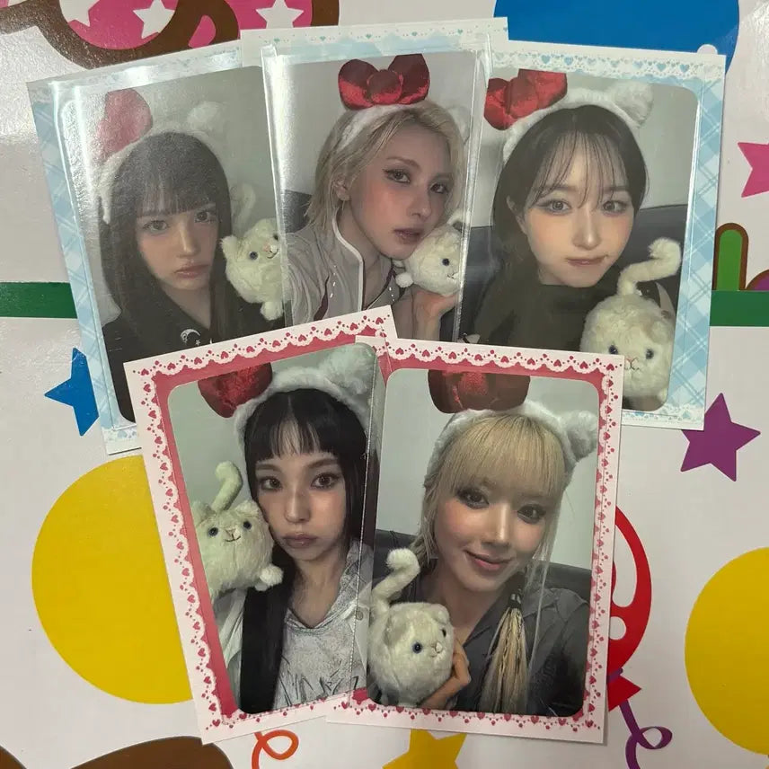 (급처_일괄) 엔믹스 Fe304:STICK OUT 올리브영 포카 일괄