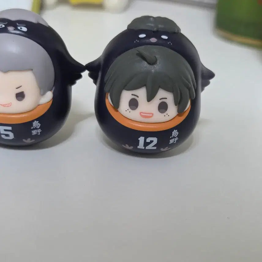[BUNJANG] Haikyuu Nishinoya Tanaka Yamaguchi Otddogi Figure Bundle Set / 하이큐 오뚜기 오뚝이 피규어 니시노야 타나카 야마구치 일괄판매
