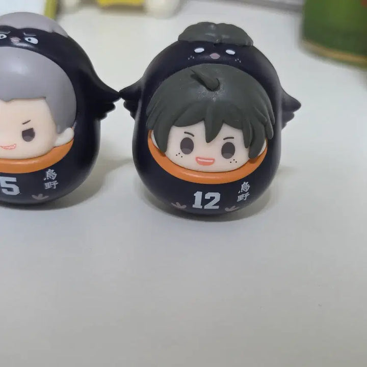 [BUNJANG] Haikyuu Nishinoya Tanaka Yamaguchi Otddogi Figure Bundle Set / 하이큐 오뚜기 오뚝이 피규어 니시노야 타나카 야마구치 일괄판매