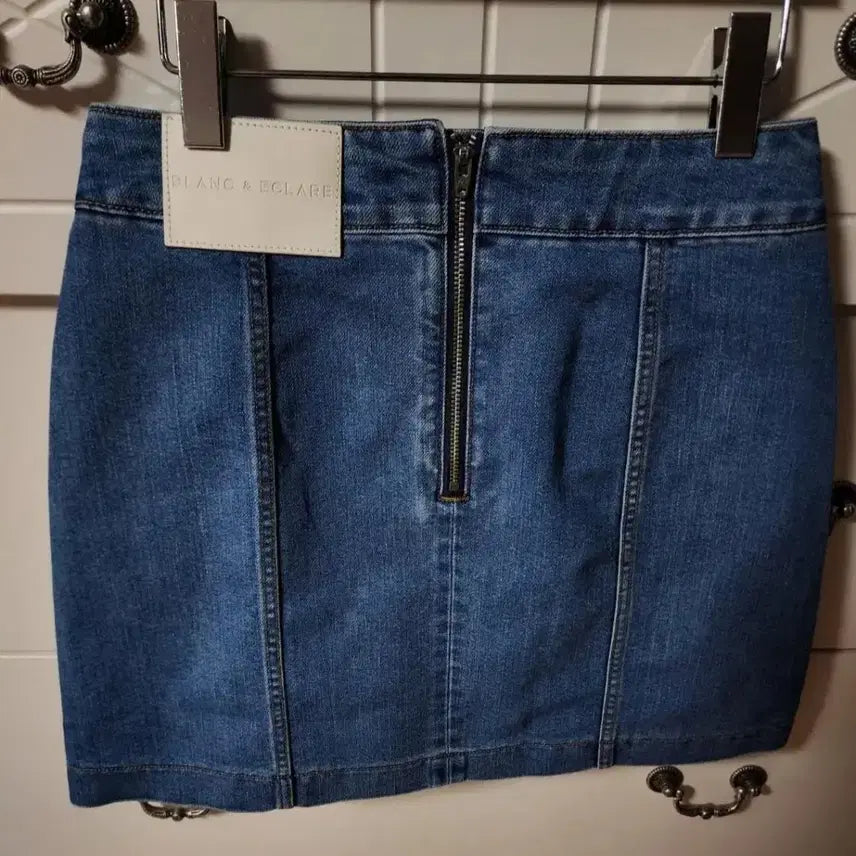 [SOLD OUT] 블랑앤에클레어 소녀시대 제시카 청랩스커트 치마 정품 스판사이즈25 새상품