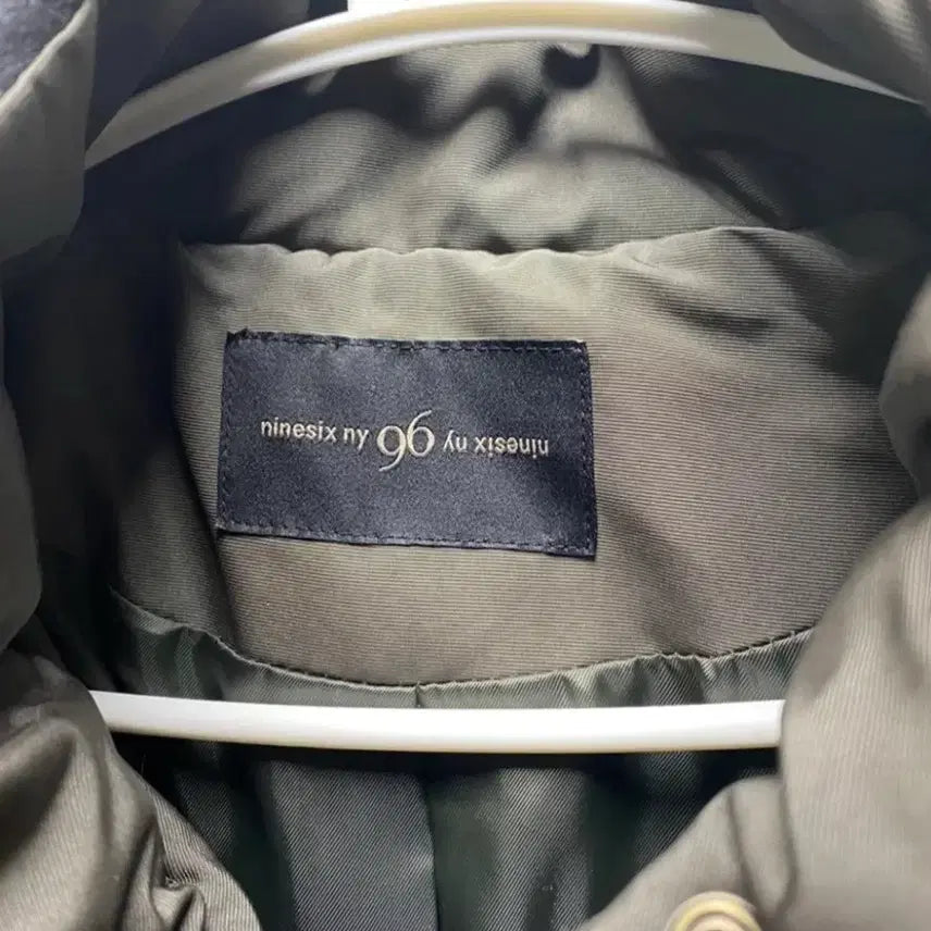 [BUNJANG] Ninesix Khaki Duck Down Padded Jacket / 카키색 ninesix 오리털 패딩