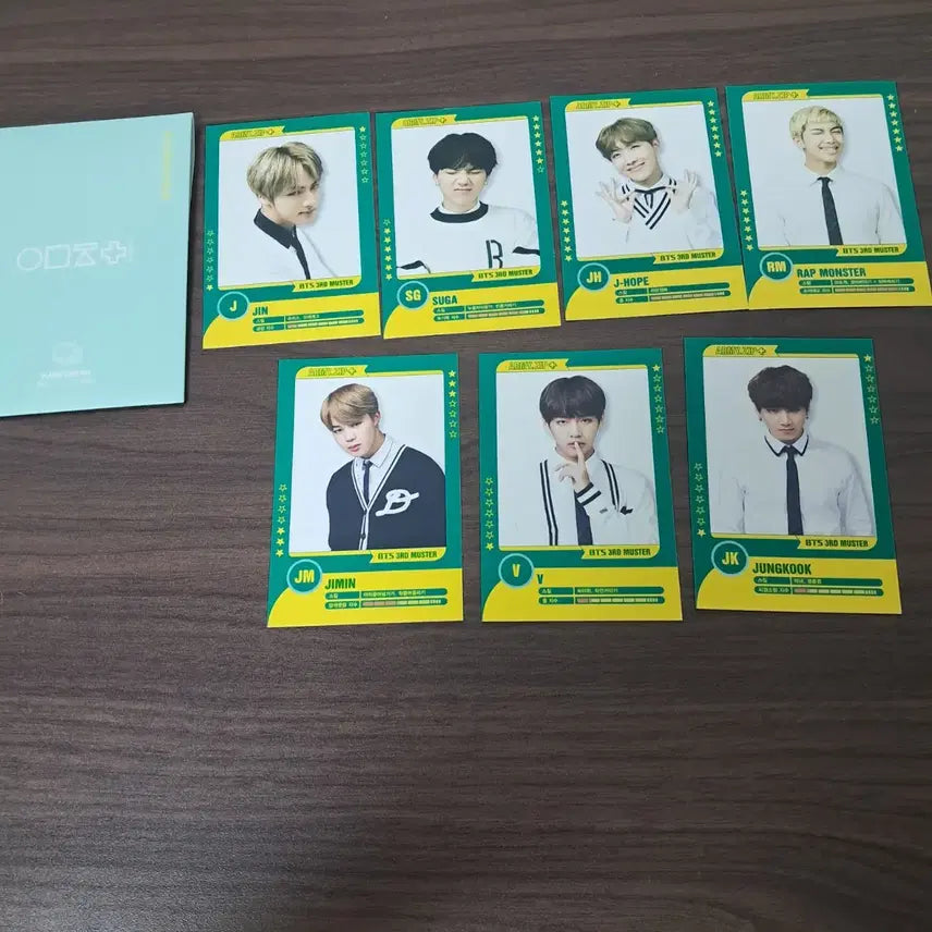 방탄 머삼터 3기 머스터 플레이어 포카 풀셋 양도 판매bts정국지민태형