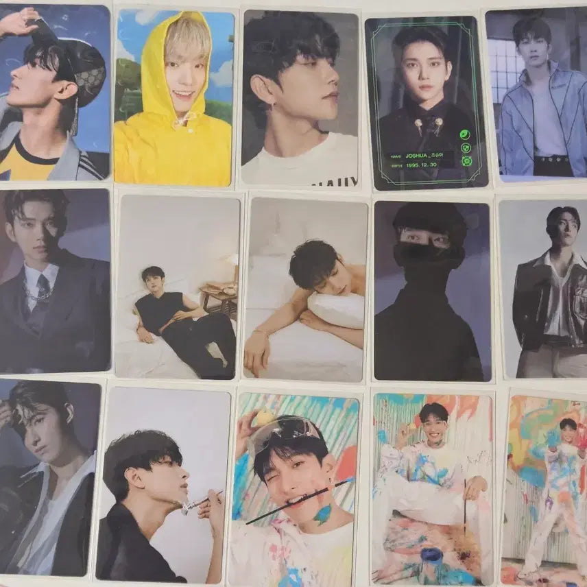 세븐틴 조슈아 포카 엽서 스티커 양도