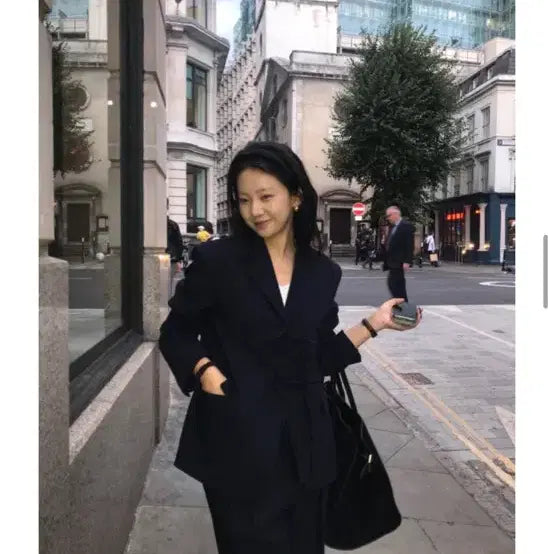 [BUNJANG] UNI.U Albert Jacket Navy / 유이니 엘버트 자켓 네이비