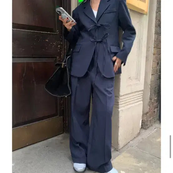 [BUNJANG] UNI.U Albert Jacket Navy / 유이니 엘버트 자켓 네이비