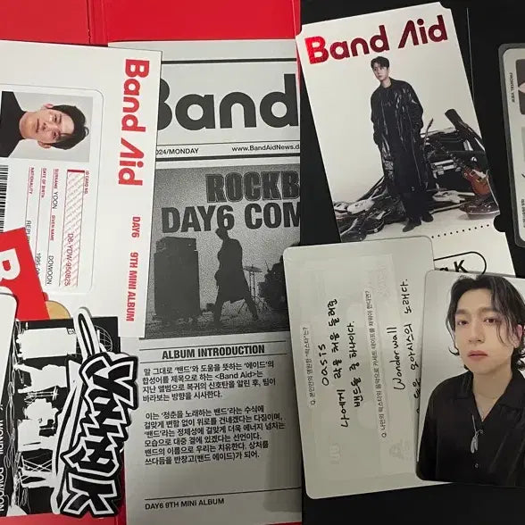 데이식스 밴드에이드 bandaid 앨범 세트