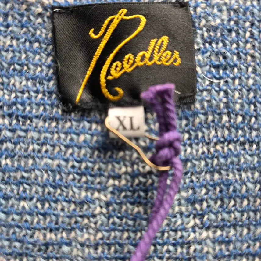 [BUNJANG] Needles Argyle Mohair Cardigan Blue XL / 니들스 모헤어 가디건 아가일 블루 xl 새상품