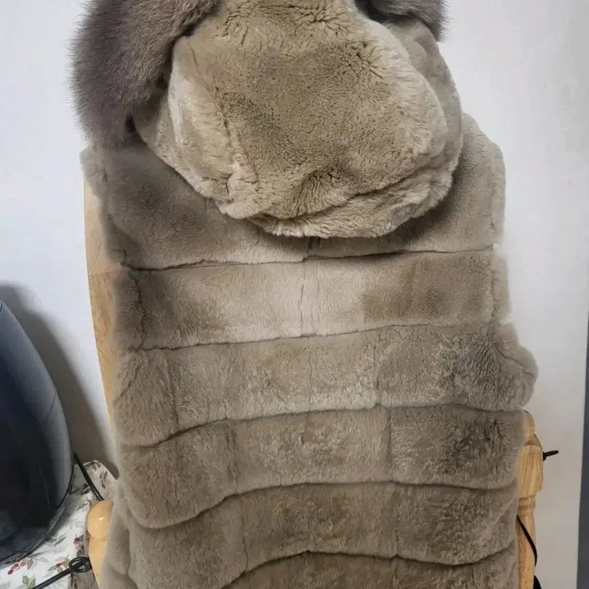 [BUNJANG] LBL Rabbit Fur Vest / LBL 여성용 토끼털 퍼 베스트