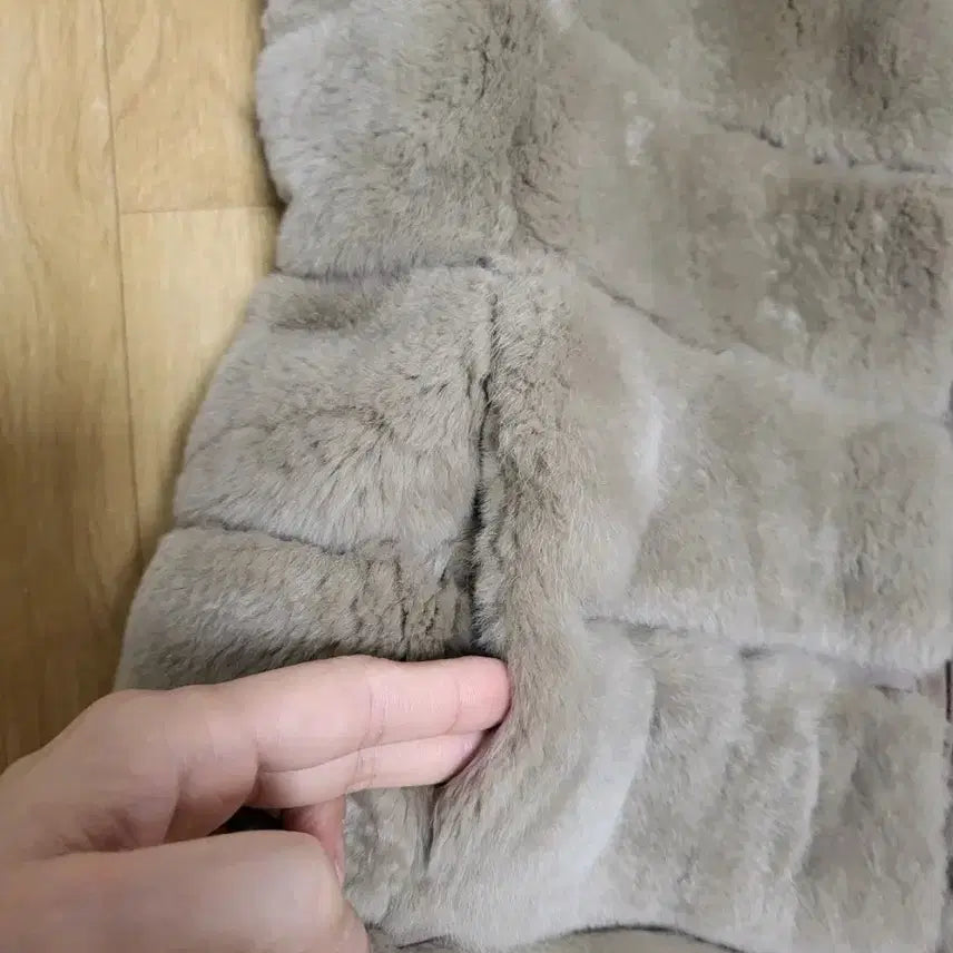 [BUNJANG] LBL Rabbit Fur Vest / LBL 여성용 토끼털 퍼 베스트