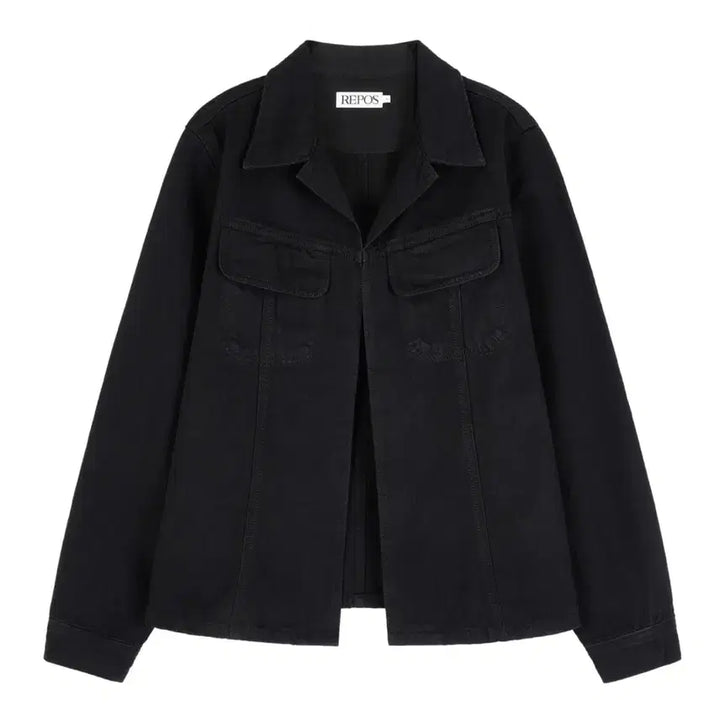 [BUNJANG] Repos Cotton Denim Shirt Jacket / (당일배송/새상품/택 O) 리포스 데님 셔츠 자켓 판매합니다.