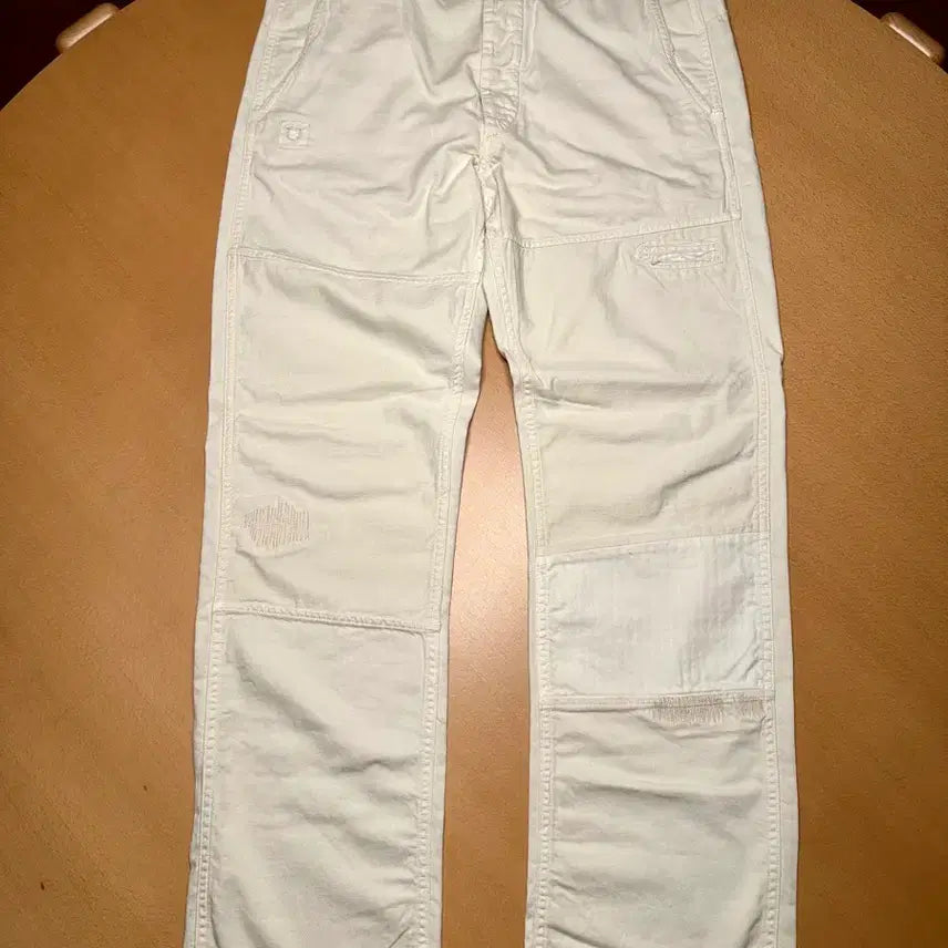 [BUNJANG] RRL Engineer Fit Repaired Satin Pants / 더블알엘 RRL 엔지니어핏 리페어 새티인 팬츠