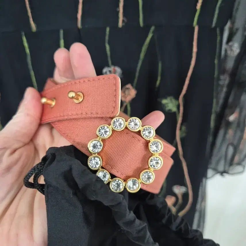 [BUNJANG] Mojo S.Phine Embroidered Long Dress / 모조에스핀 자수 롱원피스