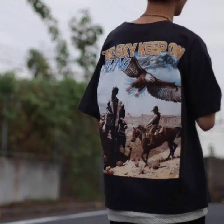 [BUNJANG] Travis Scott T-shirt XL / 트래비스 스캇 반팔 티셔츠 XL