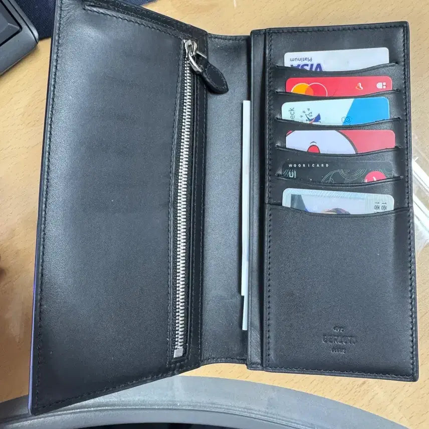 [BUNJANG] Berluti Leather Long Wallet Scritto / 벨루티 레더 장지갑 스크리토(파티나 1회 무료)