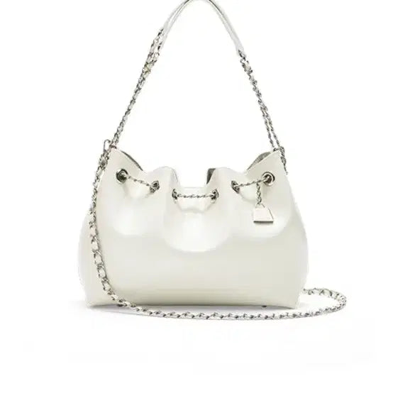 [BUNJANG] Dimmie White Chain Bag / 카디널레드 Dimmie 디미 화이트 체인백