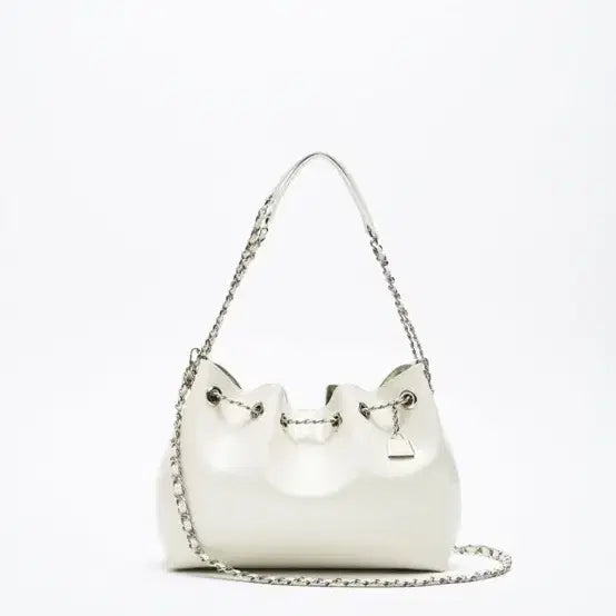 [BUNJANG] Dimmie White Chain Bag / 카디널레드 Dimmie 디미 화이트 체인백