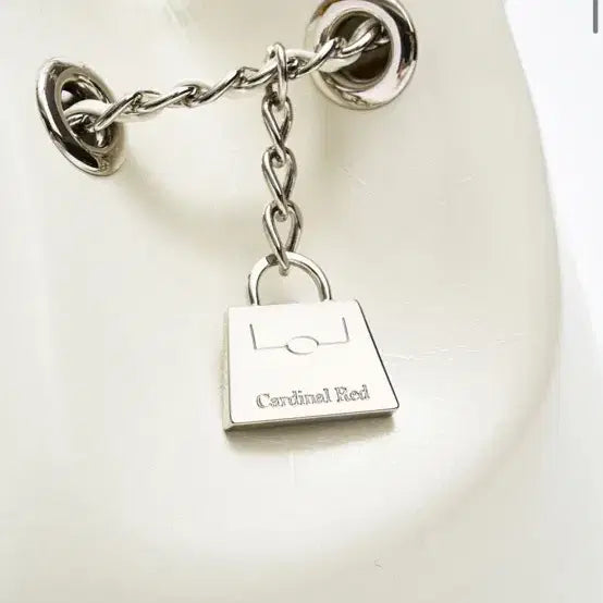 [BUNJANG] Dimmie White Chain Bag / 카디널레드 Dimmie 디미 화이트 체인백