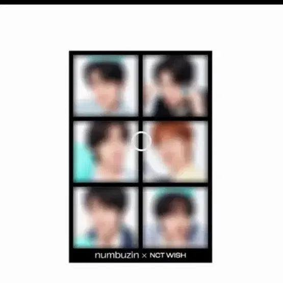 넘버즈인 NCT WISH 콜라보 포토