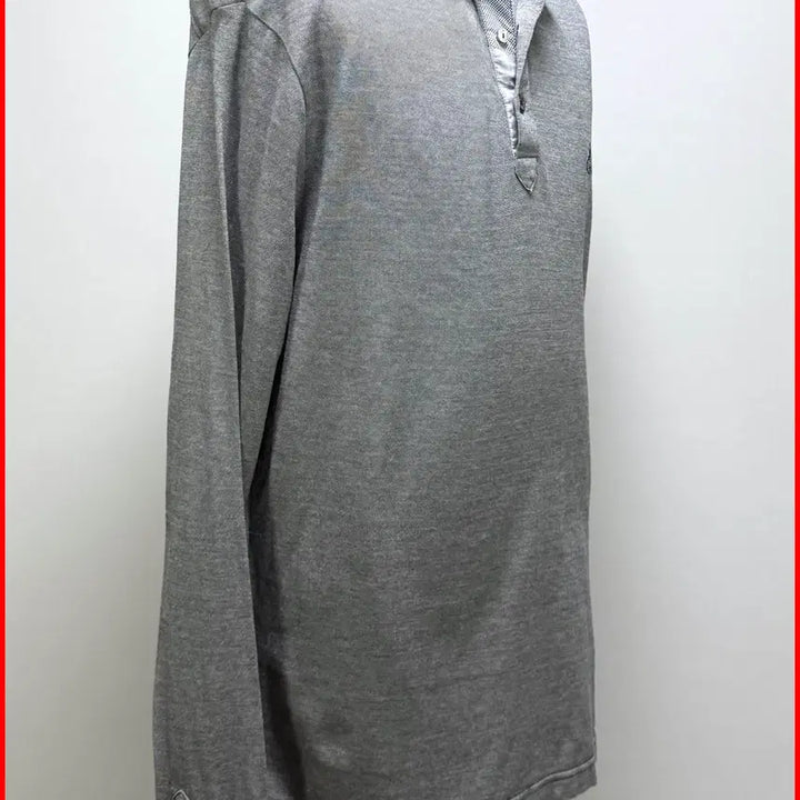 [BUNJANG] Beanpole Slim Fit Long Sleeve Polo Shirt / 빈폴/긴팔 카라티셔츠/슬림110사이즈/왕코구제(D-53)
