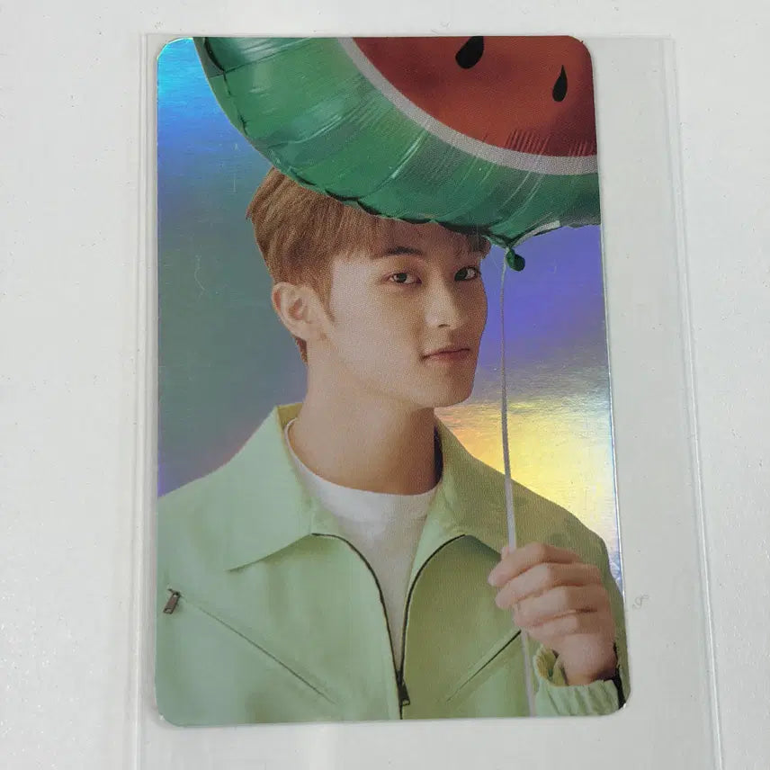 엔시티 드림 마크 2021 시즌그린팅 홀로그램 포카 포토카드