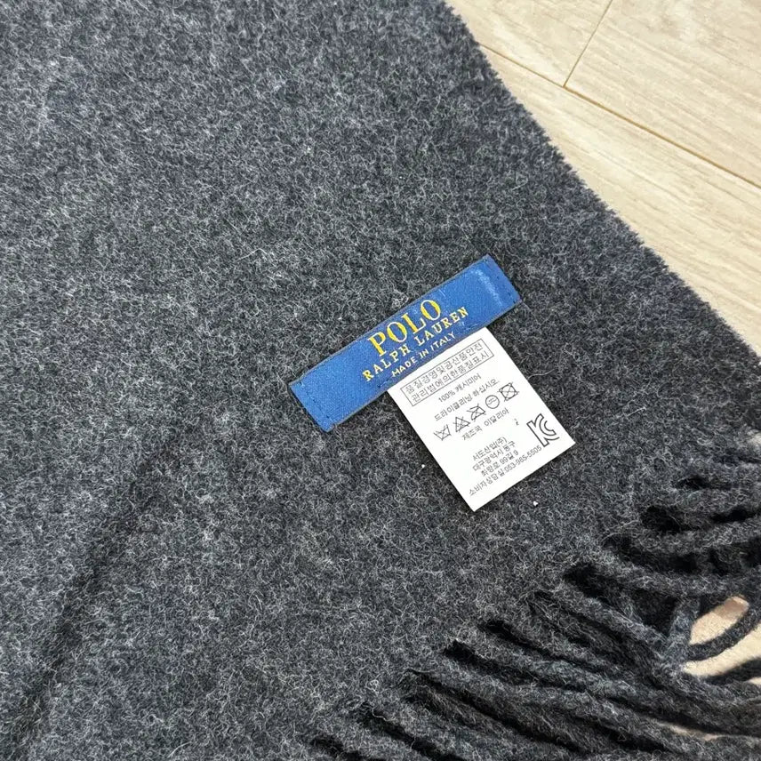 [BUNJANG] Polo Cashmere Scarf / 폴로 캐시미어 머플러