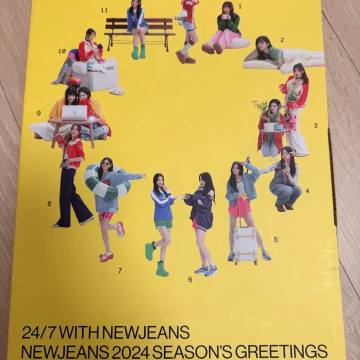 뉴진스 2024 시즌그리팅 시그