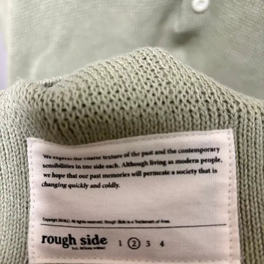 [BUNJANG] Roughside Knit Half Sleeve Top / 러프사이드 니트반팔