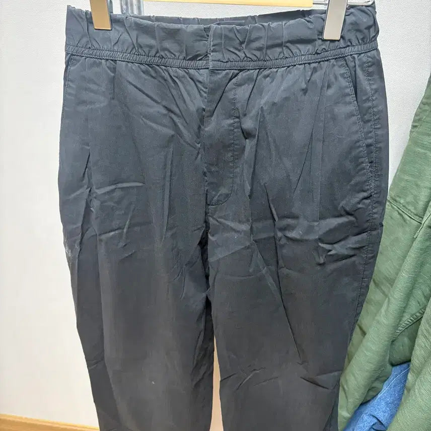 [BUNJANG] Solid Homme Black Banding Training Pants / 솔리드옴므 밴딩 팬츠