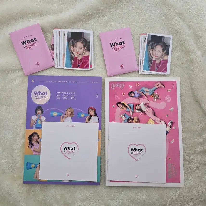 트와이스 what is love 왓이즈러브 개봉앨범 일괄 2권